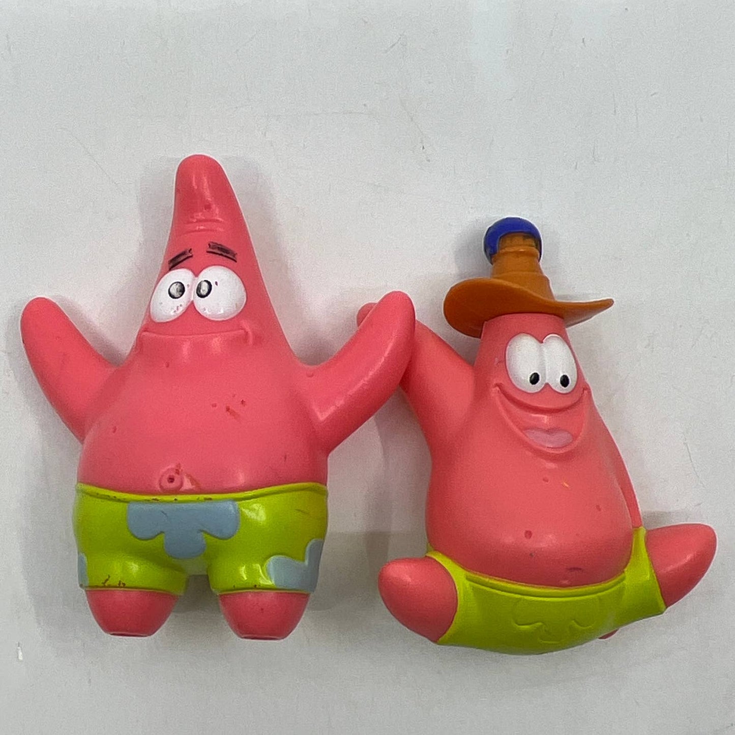 Vintage PATRICK STAR Spongebob Happy Meal Toys Lot of 2 TI4
