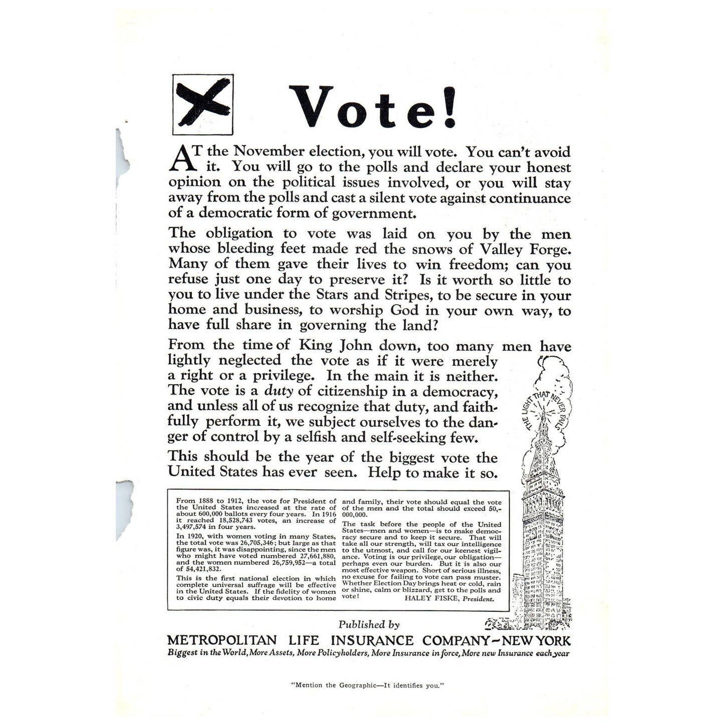 Original 1920s Victrola Victor Talking Machine Magazine Ad Camden NJ AD8-5