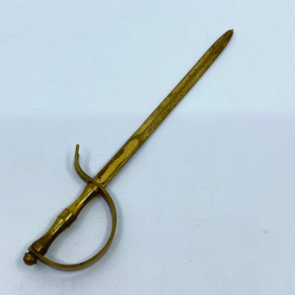 1930s Brass Sword 7” Letter Opener SC3