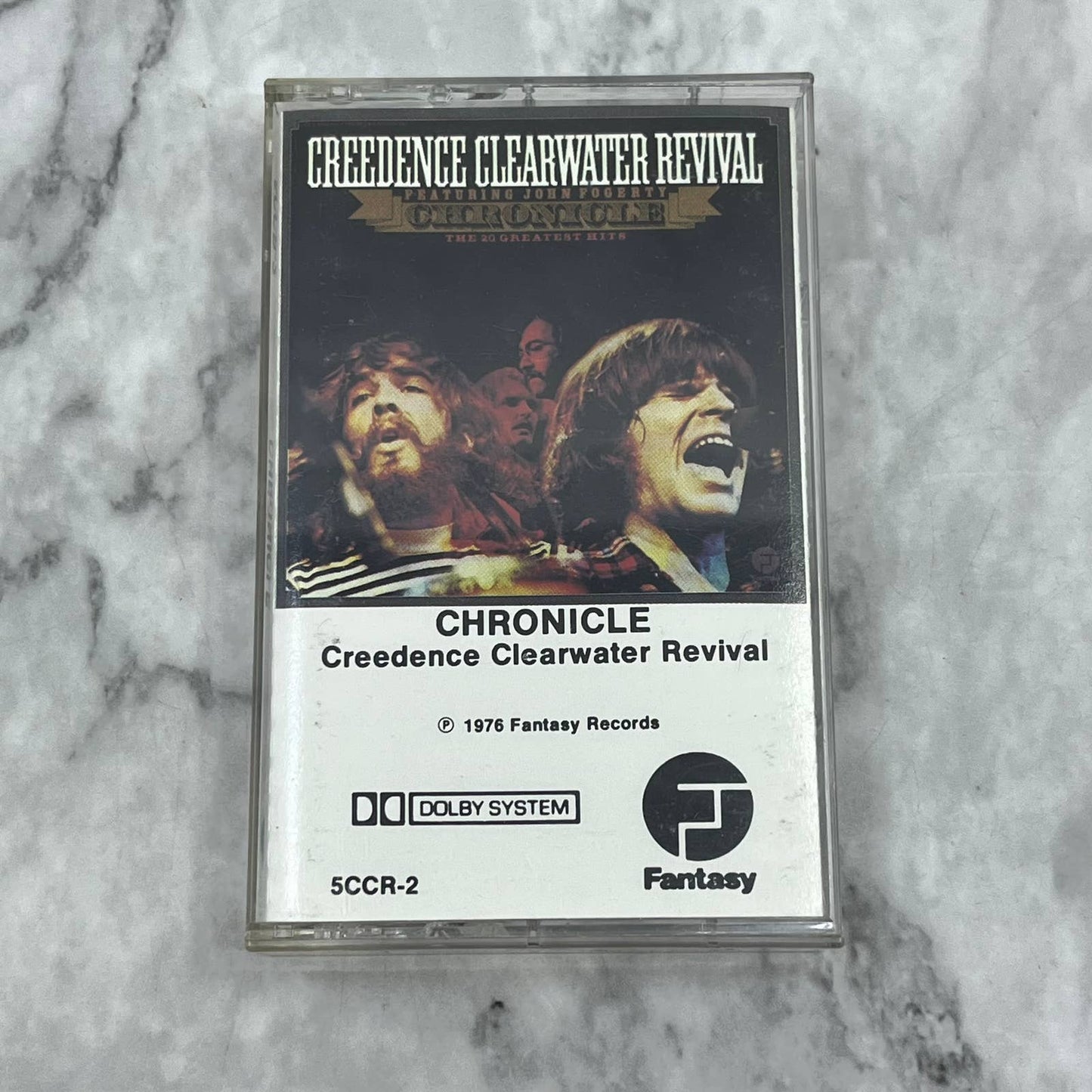 CREEDENCE CLEARWATER REVIVAL Chronicle Cassette Tape TC7-51