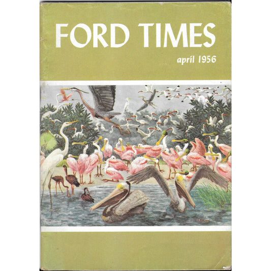 Ford Times April 1956 Ozarks Missouri Dauphin Island Alabama Farmington TJ7