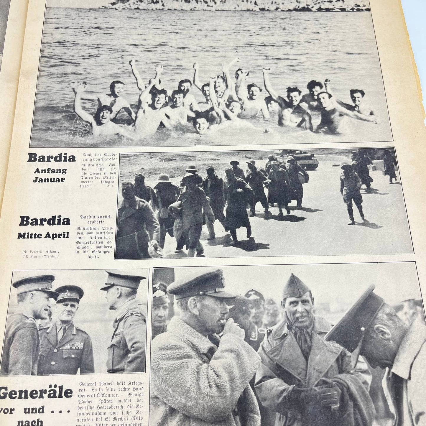 WWII Berliner Illustrated German Nazi Newspaper May 1 1941 FL3