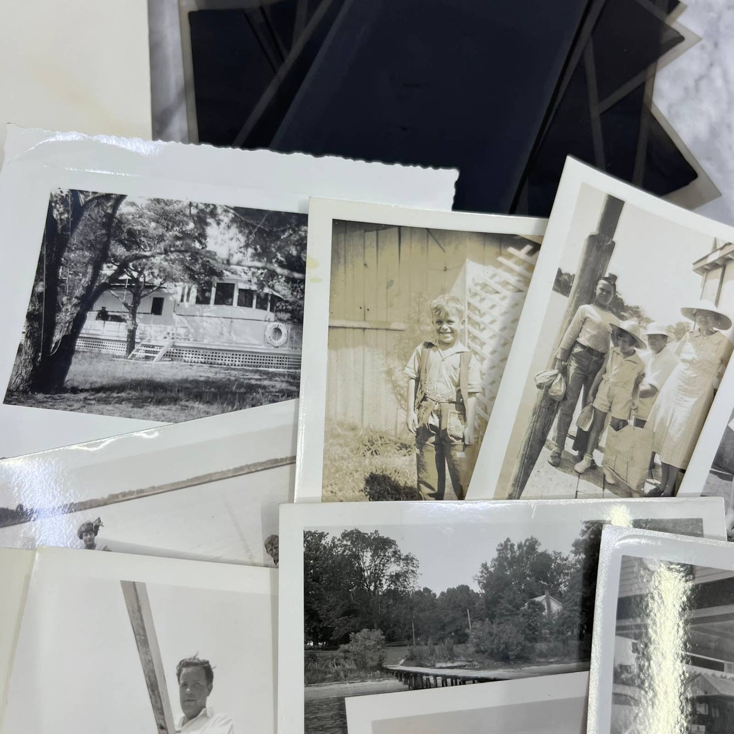 1930s Photos & Negatives White Stone VA Wendell Meekins, Earl Jones TJ9-PG3