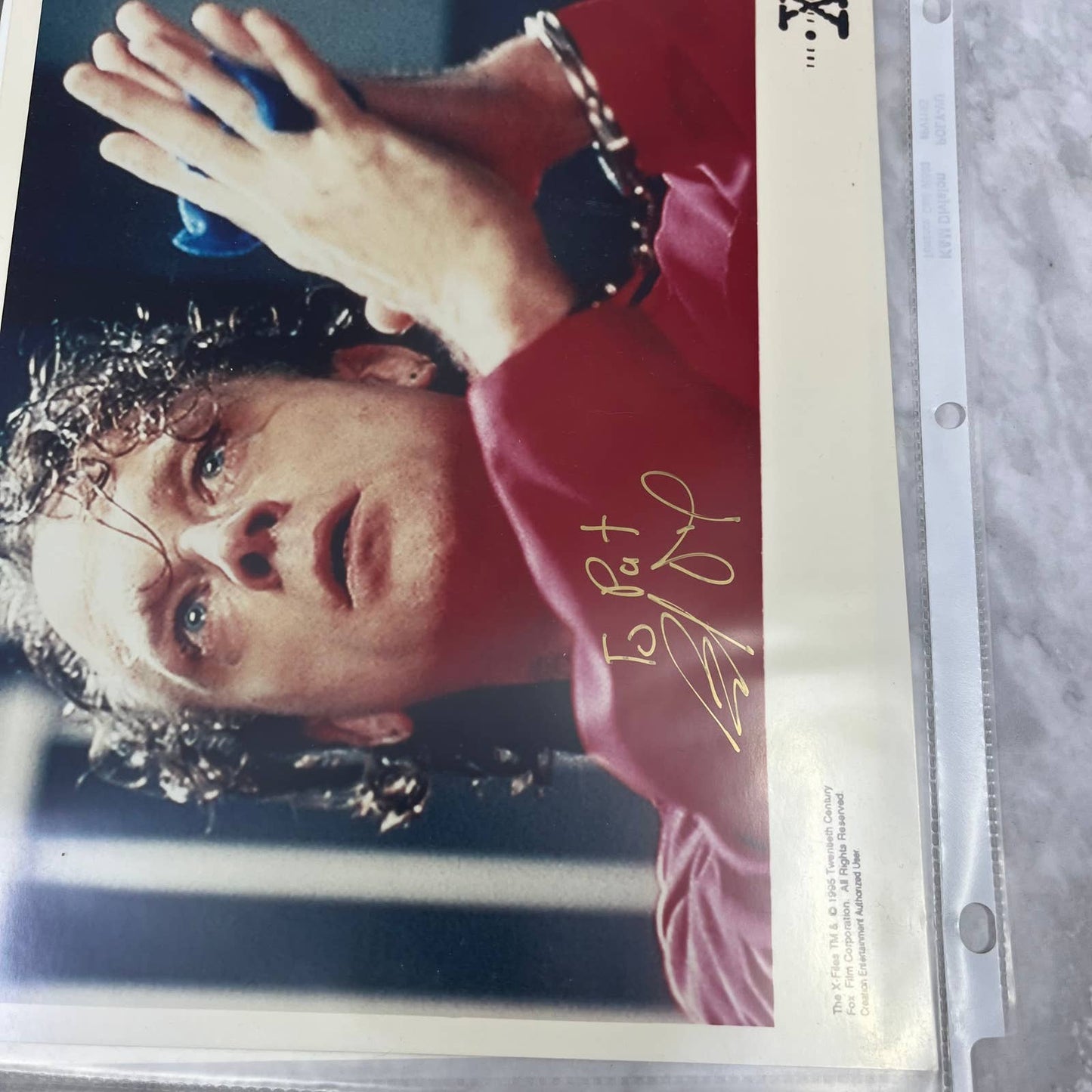 Huge Fan Collection of X-Files Photos and Autographs FL5