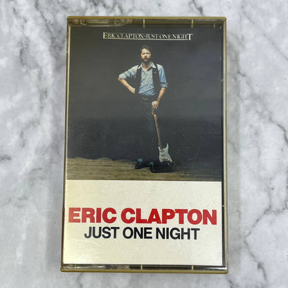 Vintage Eric Clapton Just One Night Cassette Tape TJ1-4