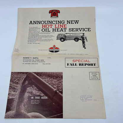 1966 Standard Oil Farm Newsletter Precision Harvest Cuts Losses TH8