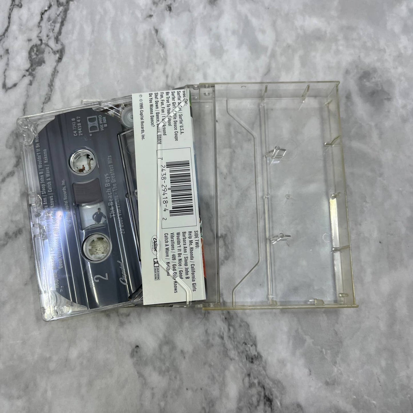 The Beach Boys Greatest Hits 20 Good Vibrations Cassette Tape TD9-64