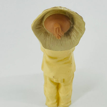 Vintage 1950s Native American Indian Chief Man Warrior Celluloid Doll 6” TB5
