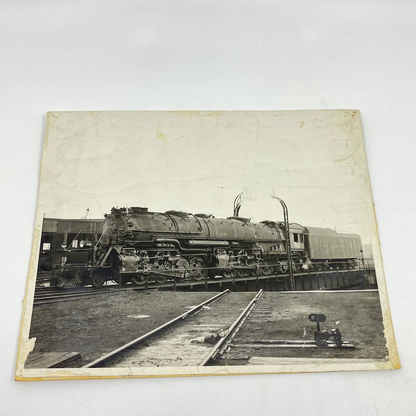 B&O Railroad Baltimore and Ohio RR Vintage Train Photo 8x10” AB1