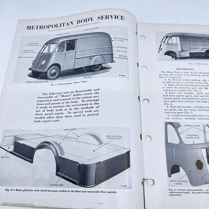 1940s Shop Talks for International Truck Servicemen #29 Metro Body TF8