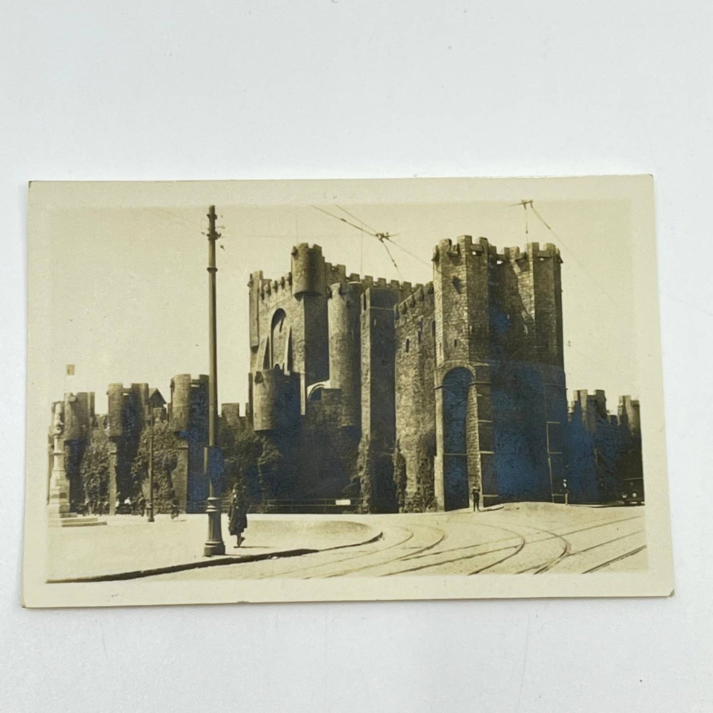 1890s French Cigarette Card - Belgium #23 Gand Le Château Des Comtes SC6