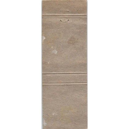 Transportation in the 90's Steam Train Tandem Bicycle Matchbook Cover SA9-M9