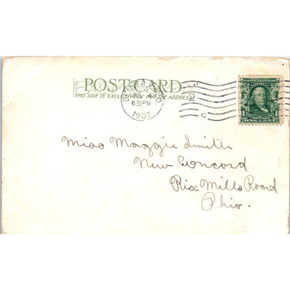 1907 Brown Palace Hotel Denver Colorado Original Postcard TK1-29