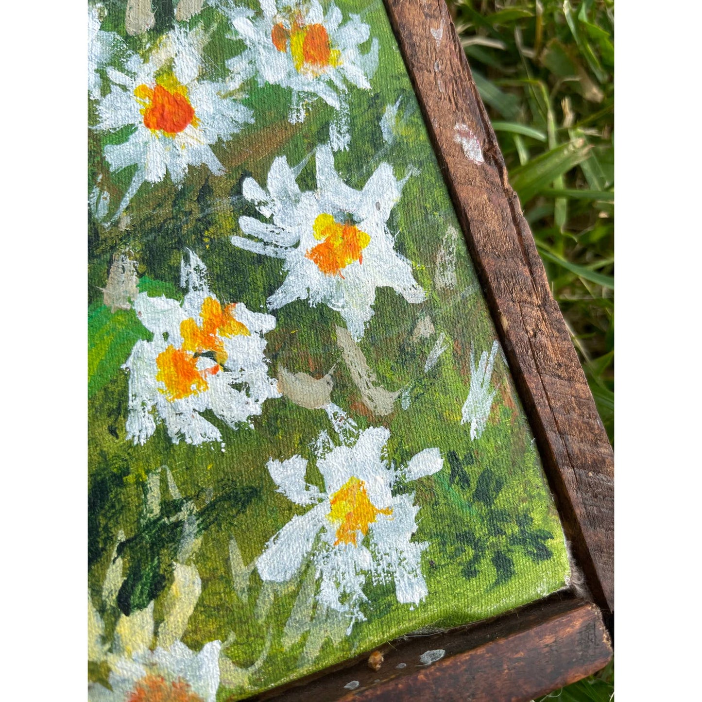 Original Framed Hand Painted Portrait Painting of Mabry Mill Virginia OOAK