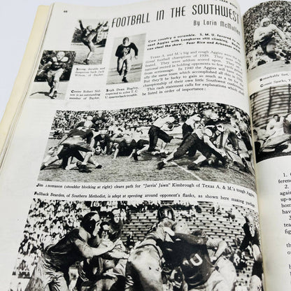 1940 Street & Smith’s College Football Year Book First Issue Very Good BA3