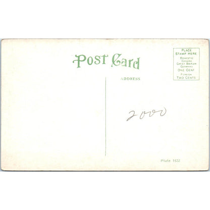 Pine Street Spartanburg SC Original Postcard TK1-27