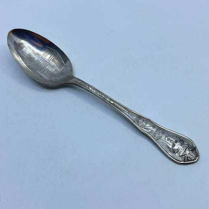 1933 Chicago World’s Fair ADMINISTATION BUILDING East View Souvenir Spoon TC6