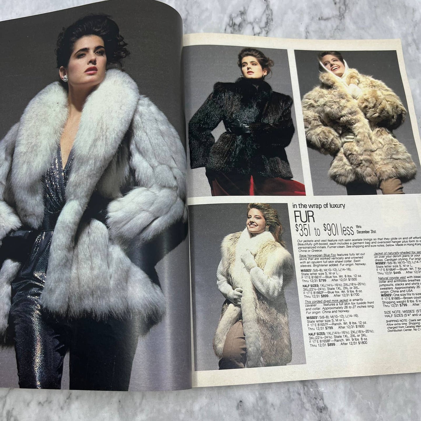 1987 Sears Wish Book for Adults Christmas Catalog S4