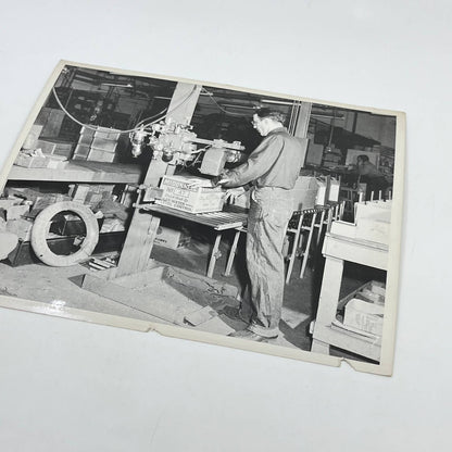 1940s Assembly Line Manufacturing Photo McDonnell & Miller Inc. 8x10” AA7-22