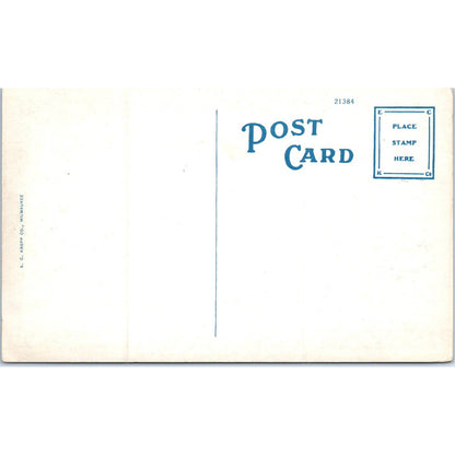 The Outlook Atop Hotel Plaza Havana Cuba Original Postcard TK1-P16