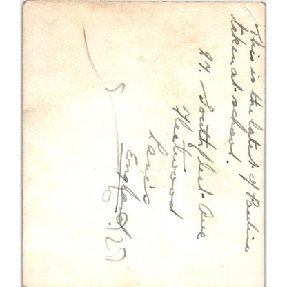 Antique Original Photograph Pauline School South Fleet Ave Fleetwood England SE5