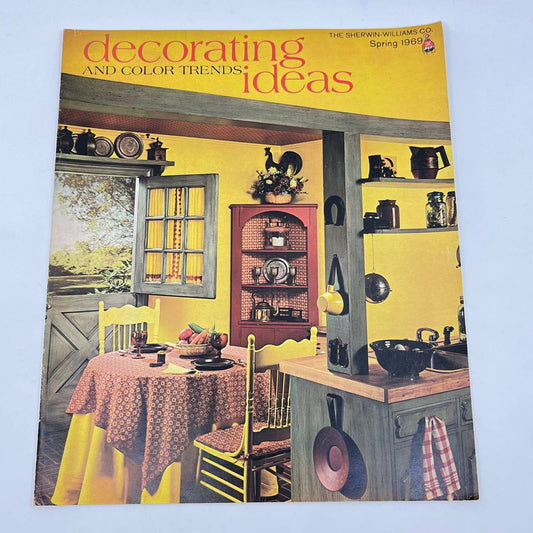 Decorating ideas and color trends, Spring 1969, Sherwin-Williams Catalog TC6