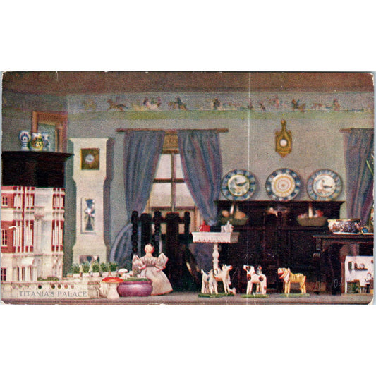 Titania's Palace The Day Nursery A Raphael Tuck Oilette Postcard TK1-P14