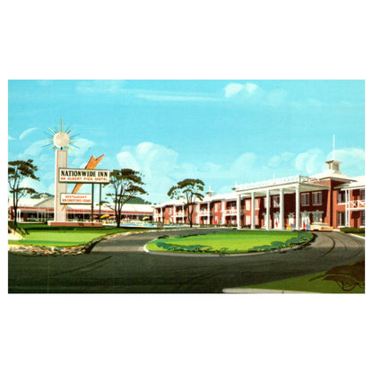 Vintage Postcard - Nationwide Inn Albert Pick Motel AAA Columbus Ohio TJ7-1