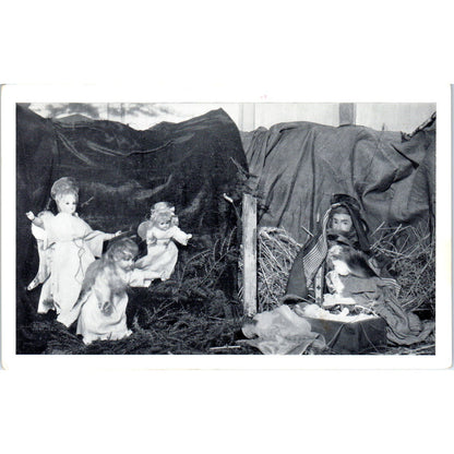 Tasha Tudor's Old Fashioned Dolls - The Nativity Original Postcard PB8