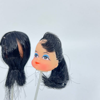 Vintage NOS Doll Head With Long Pick Lot of 2 SD1