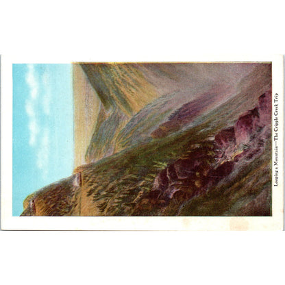 c1910 Colorado Springs Travel Brochure F.C. Matthews CO Original Postcard P1-11