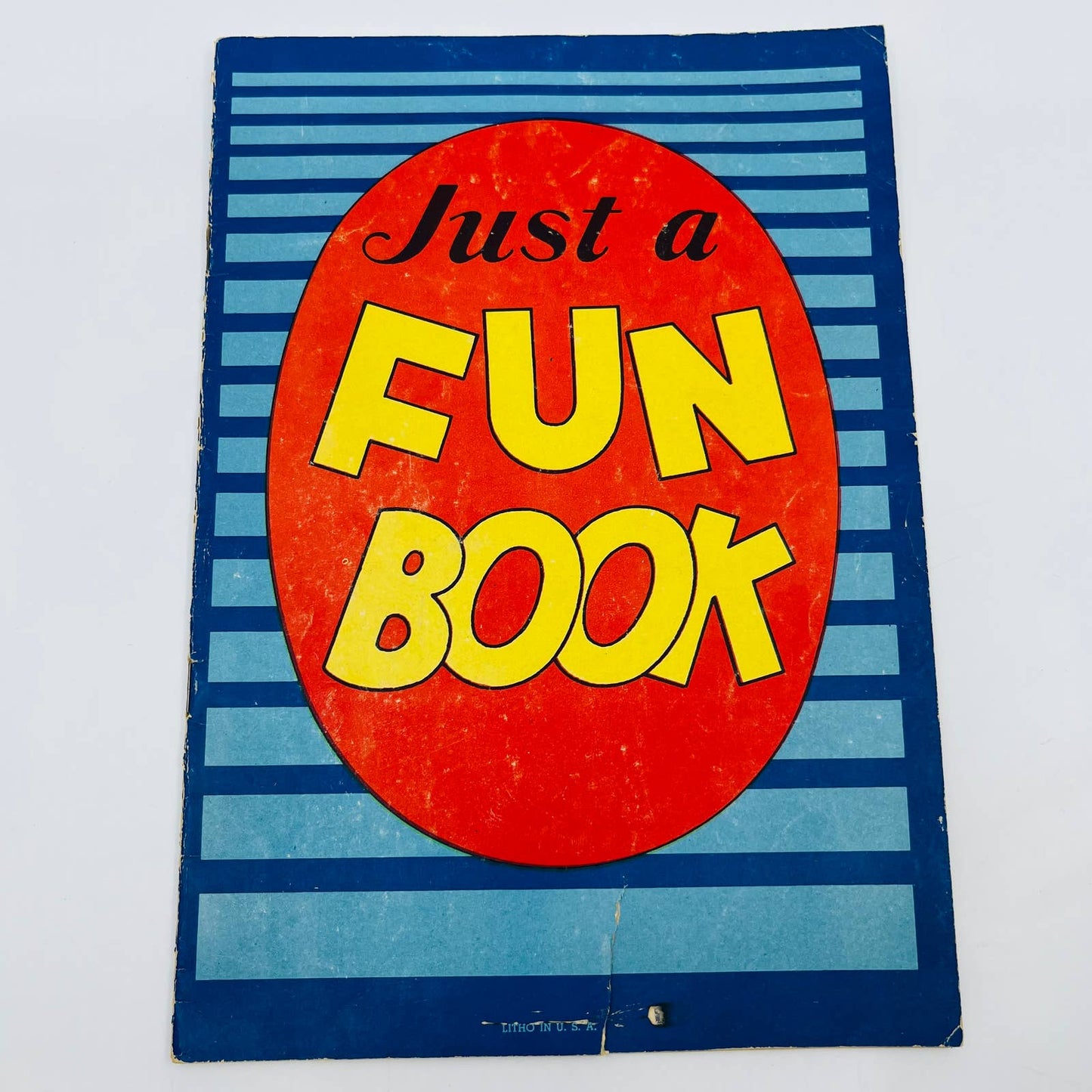 1940s JUST A FUN BOOK Children’s Activity Book EA4