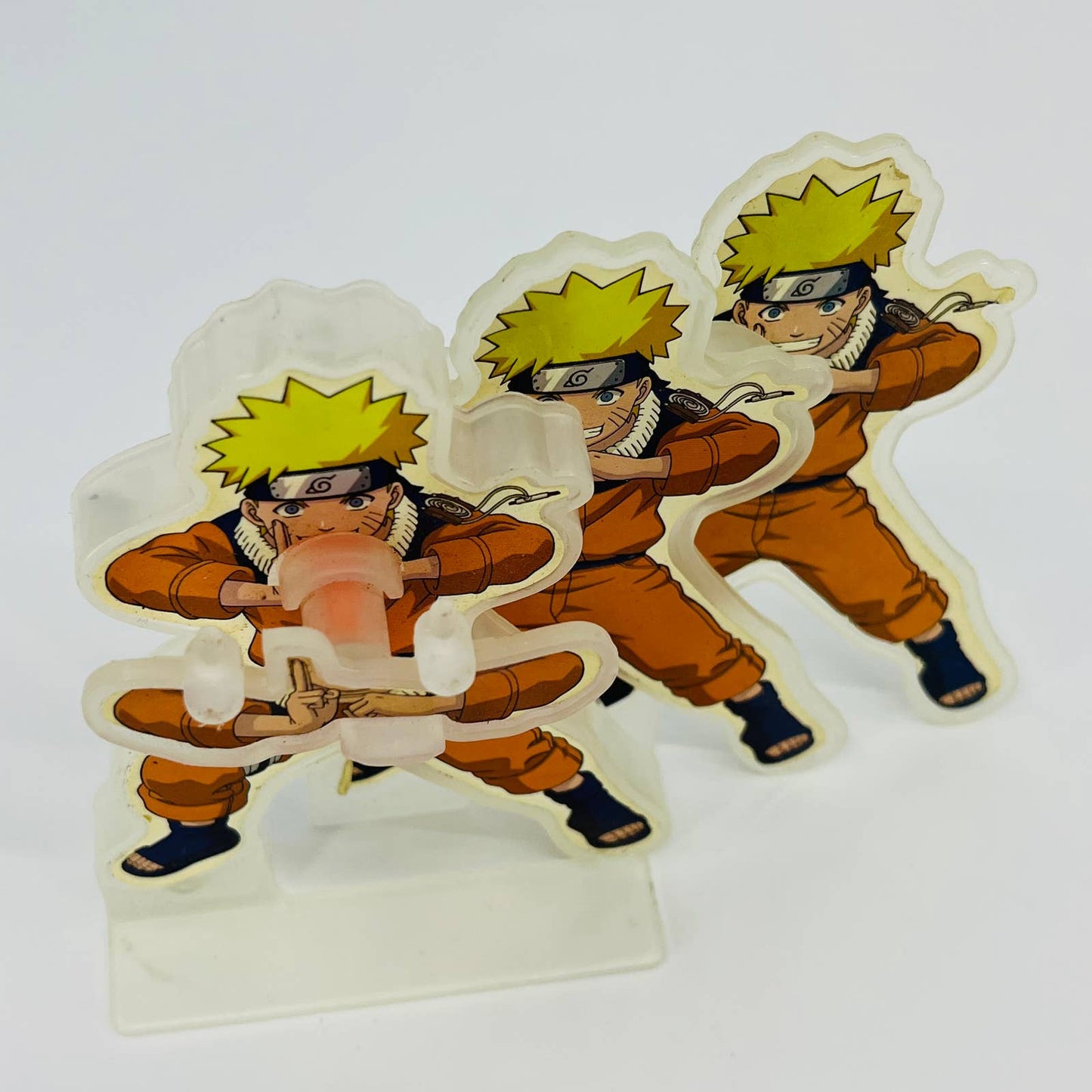 Mattel Shonen Jump Naruto Uzumaki Shadow Clone Jutsu STAND ONLY TD9