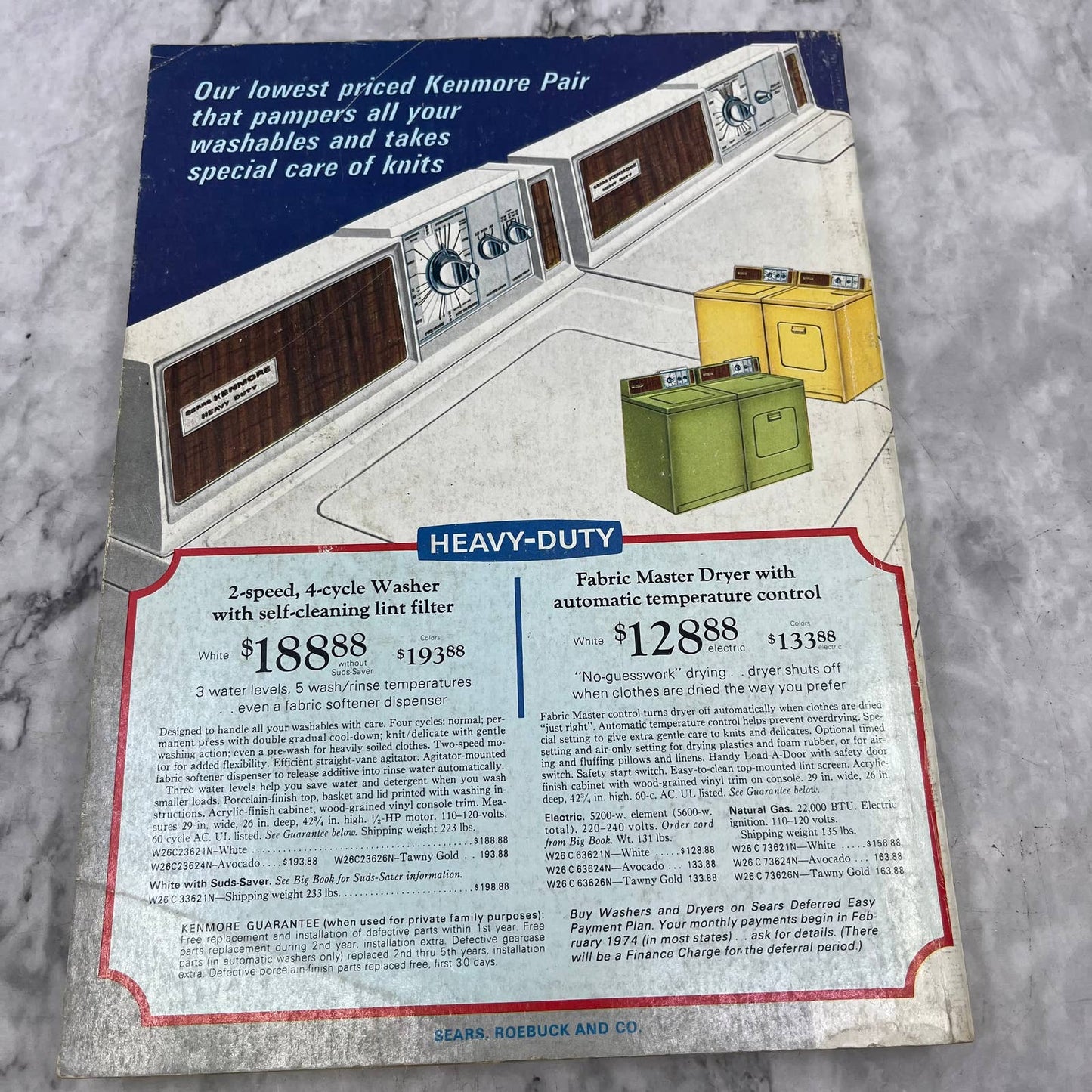 1973 Sears Wish Book Christmas Catalog Toys Barbie GI Joe Santa Gifts S3