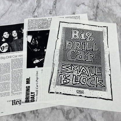 Vintage Big Drill Car Indie Rock Fan Memorabilia Collection FL5