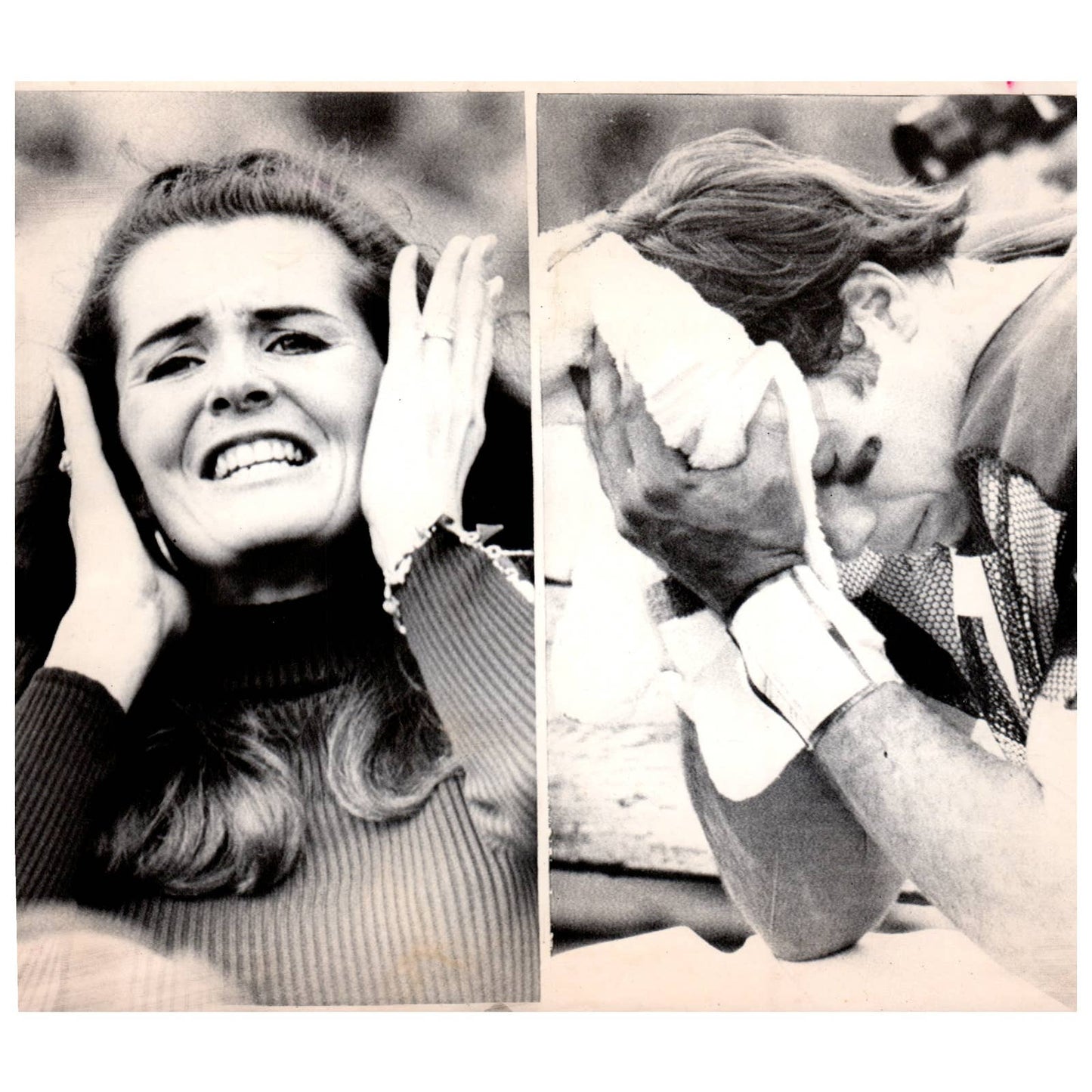 1974 Press Photo Football Auburn QB Heisman Winner Pat Sullivan & Wife 7x9" AD3