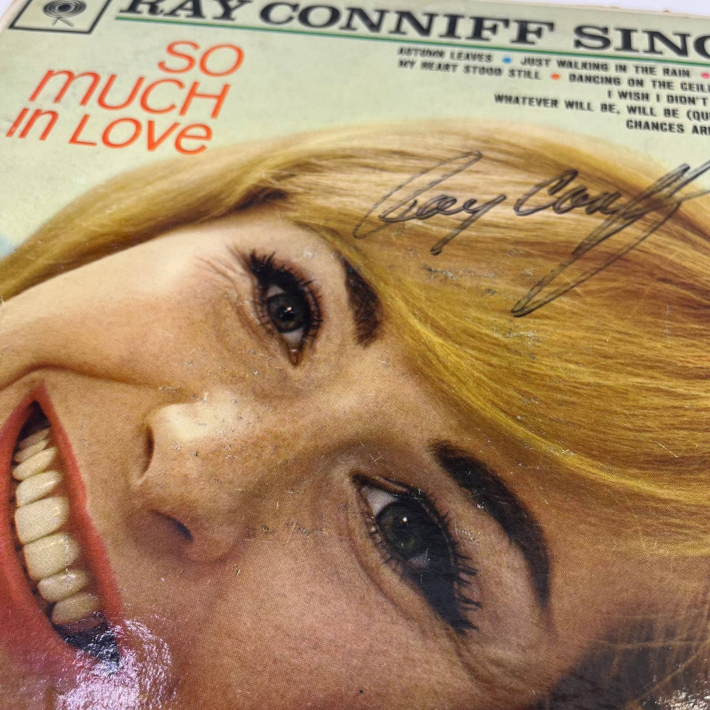The Ray Conniff Singers So Much in Love Vinyl Record Signed Authenticated TH3