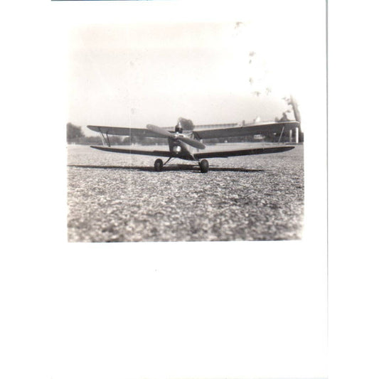 Antique Photograph Classic Fleet Model 1 Airplane 2x3" SE5