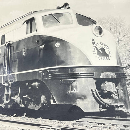 1946 New Jersey Central Lines RR Railroad Photo Locomotive 2001 8x10 AB3