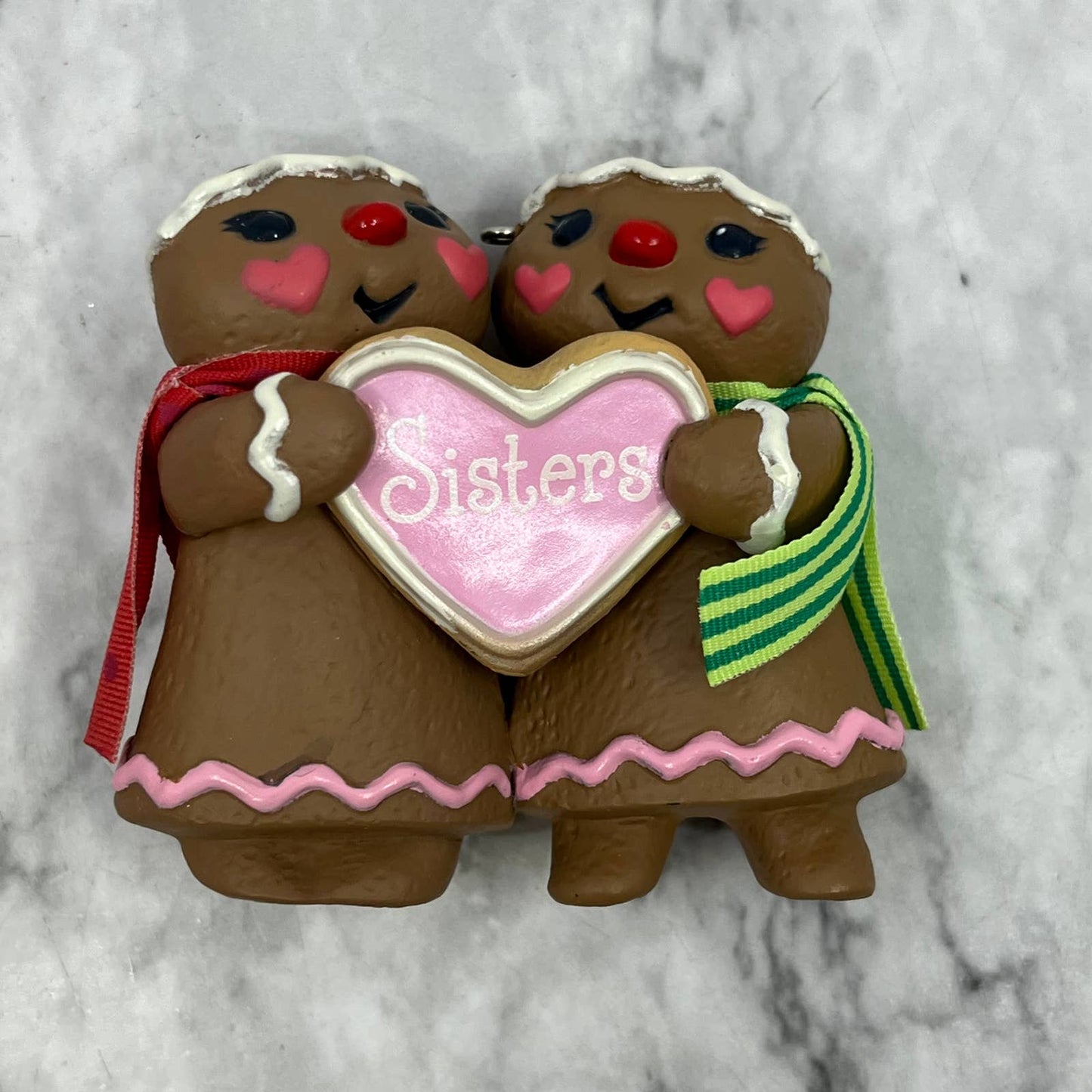 Hallmark 2015 - Sweet Sisters - Gingerbread Girls Keepsake Ornament in Box TK1