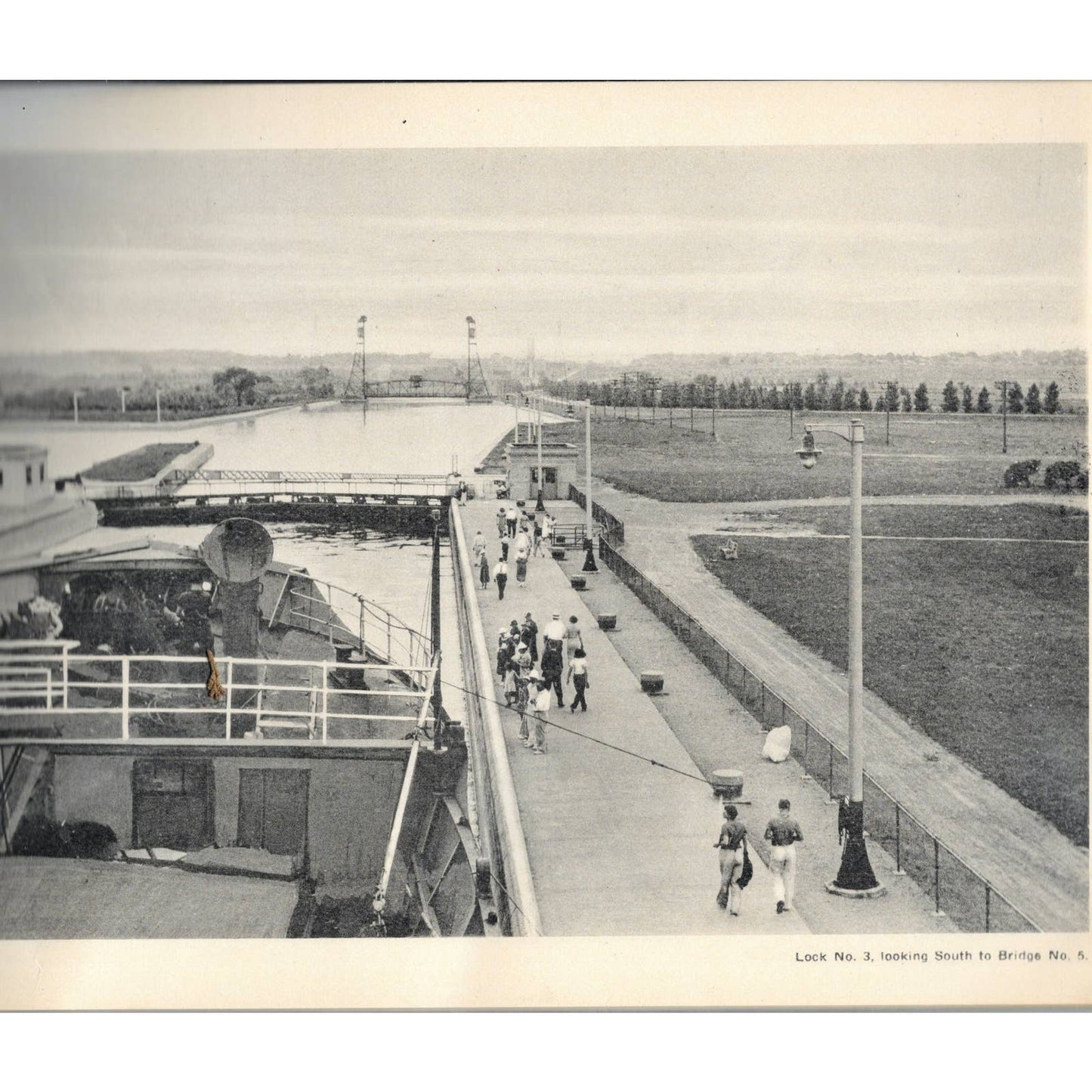 c1931 Canada Souvenir Views Of Welland Ship Canal Ontario Picture Booklet TJ7