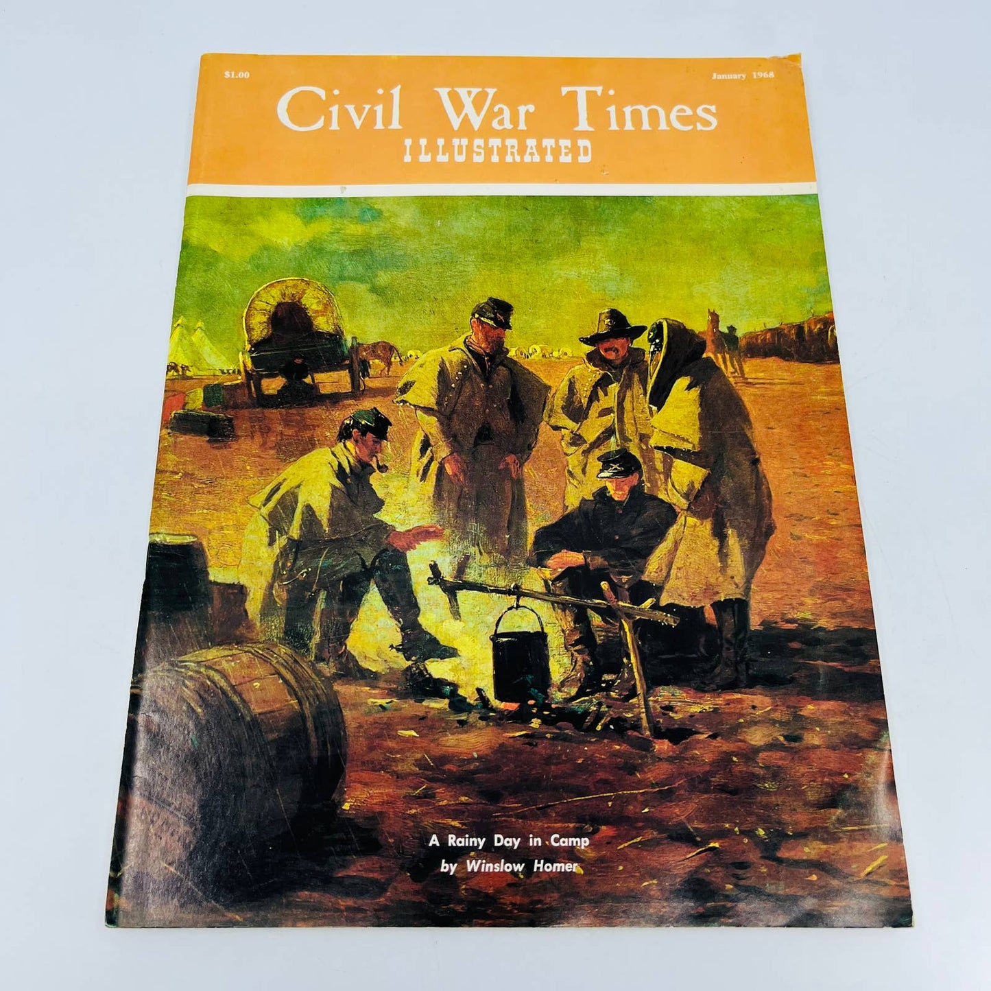 Vintage Civil War Times Illustrated January 1968 Garfield as a General