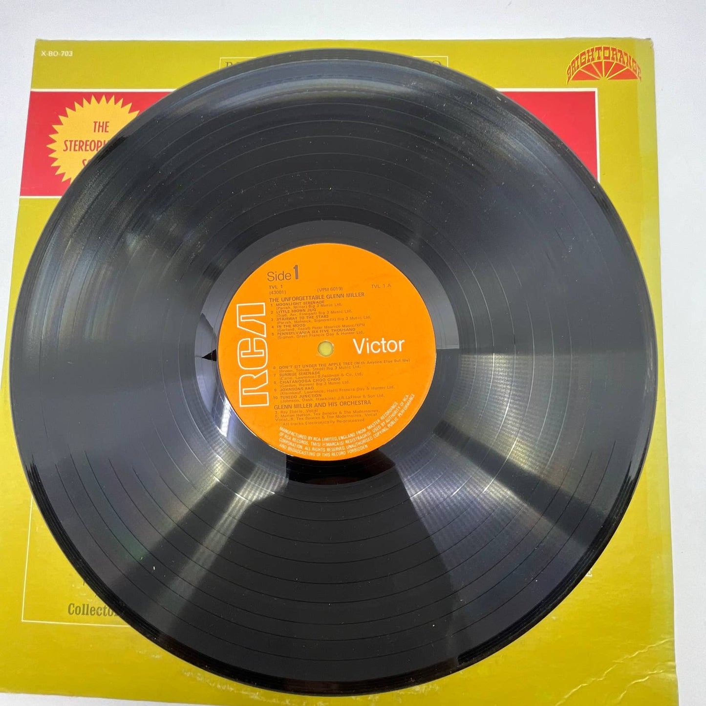 LP Record Album Glenn Miller By The Members Of The Glenn Miller Orchestra TI4