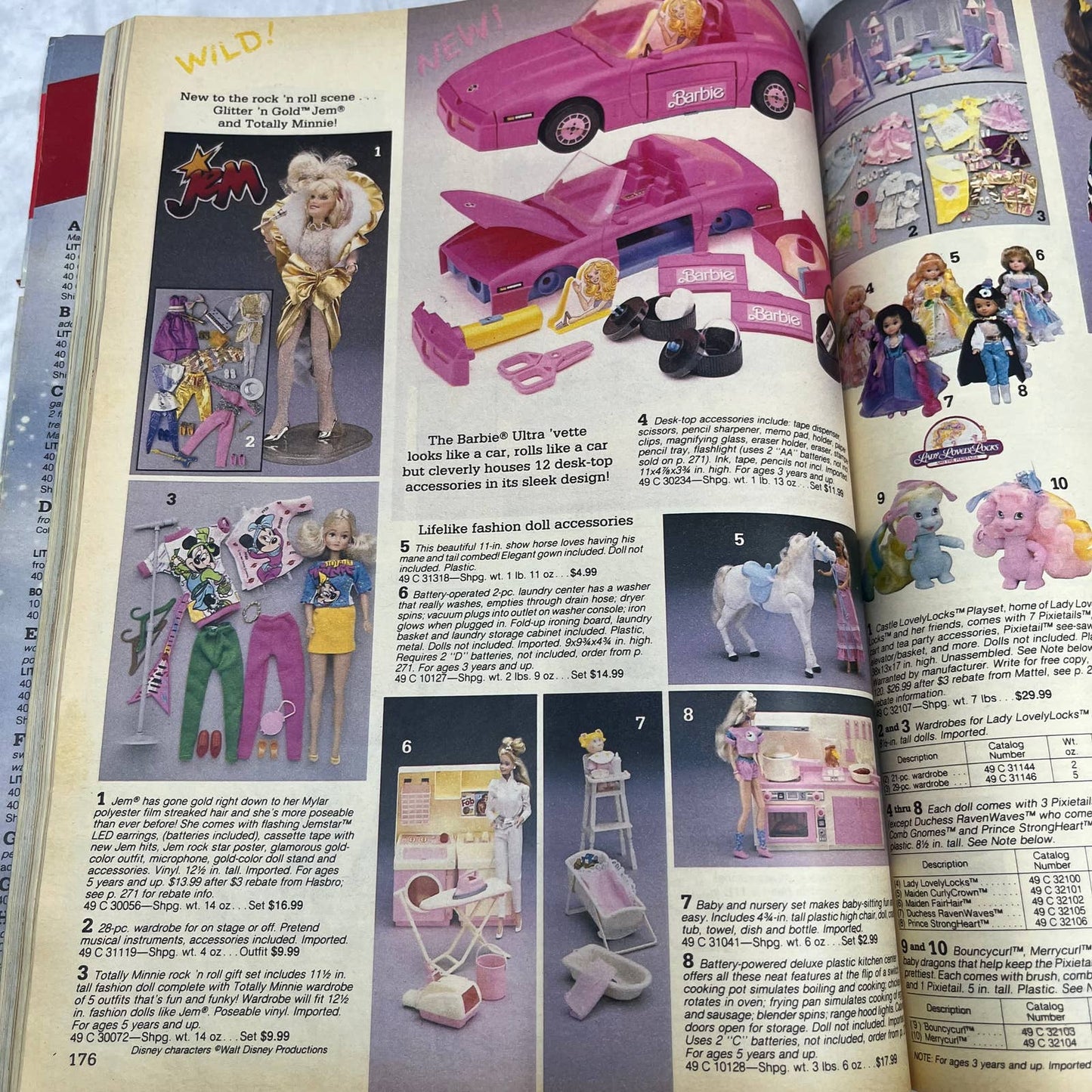 1987 Sears Wish Book for Kids Christmas Catalog Nintendo Jem Ghostbusters S4