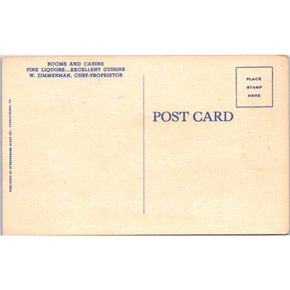 Rhineland Inn Swiftwater PA Pocono Mts - Original Postcard P3-4