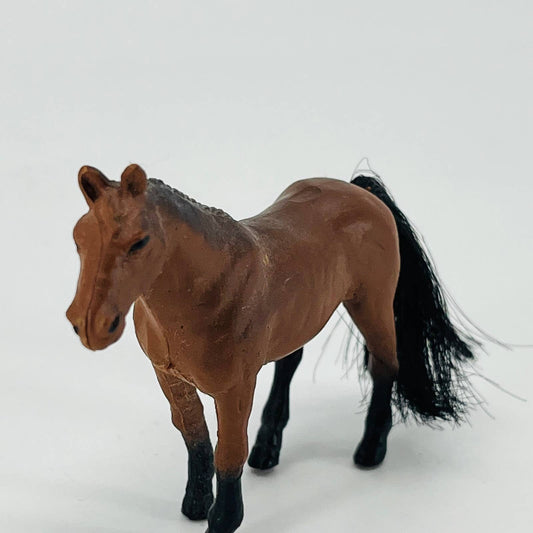 1998 M.M.T.L Miniature Horse Thoroughbred Stallion Brown w Black Legs 3” SA3