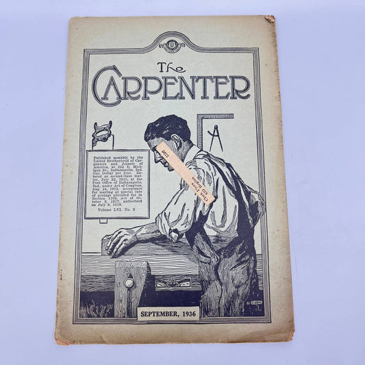 1936 September The Carpenter Magazine Vol. LVI No. 9 TF2