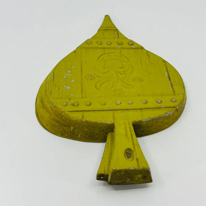 VTG Sexton Bellows Green Cast Aluminum Metal Kitchen Decor Wall Hanging 9” TB7