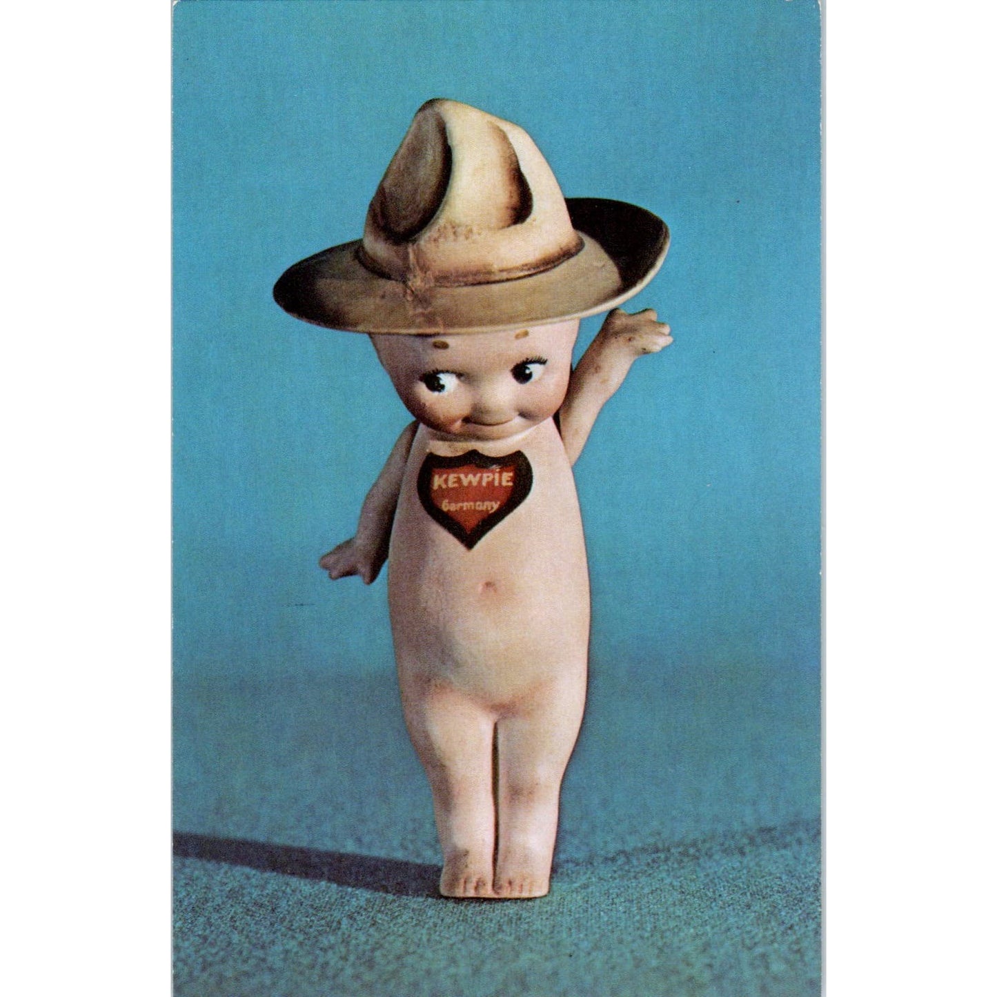 1914 Soldier Boy Kewpie Doll White House Doll & Toy Museum Anaheim Postcard PB8