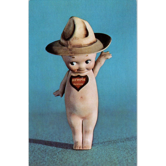 1914 Soldier Boy Kewpie Doll White House Doll & Toy Museum Anaheim Postcard PB8